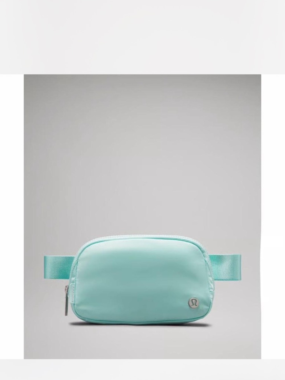lululemon athletica Mint Green Crossbody Belt Bag
